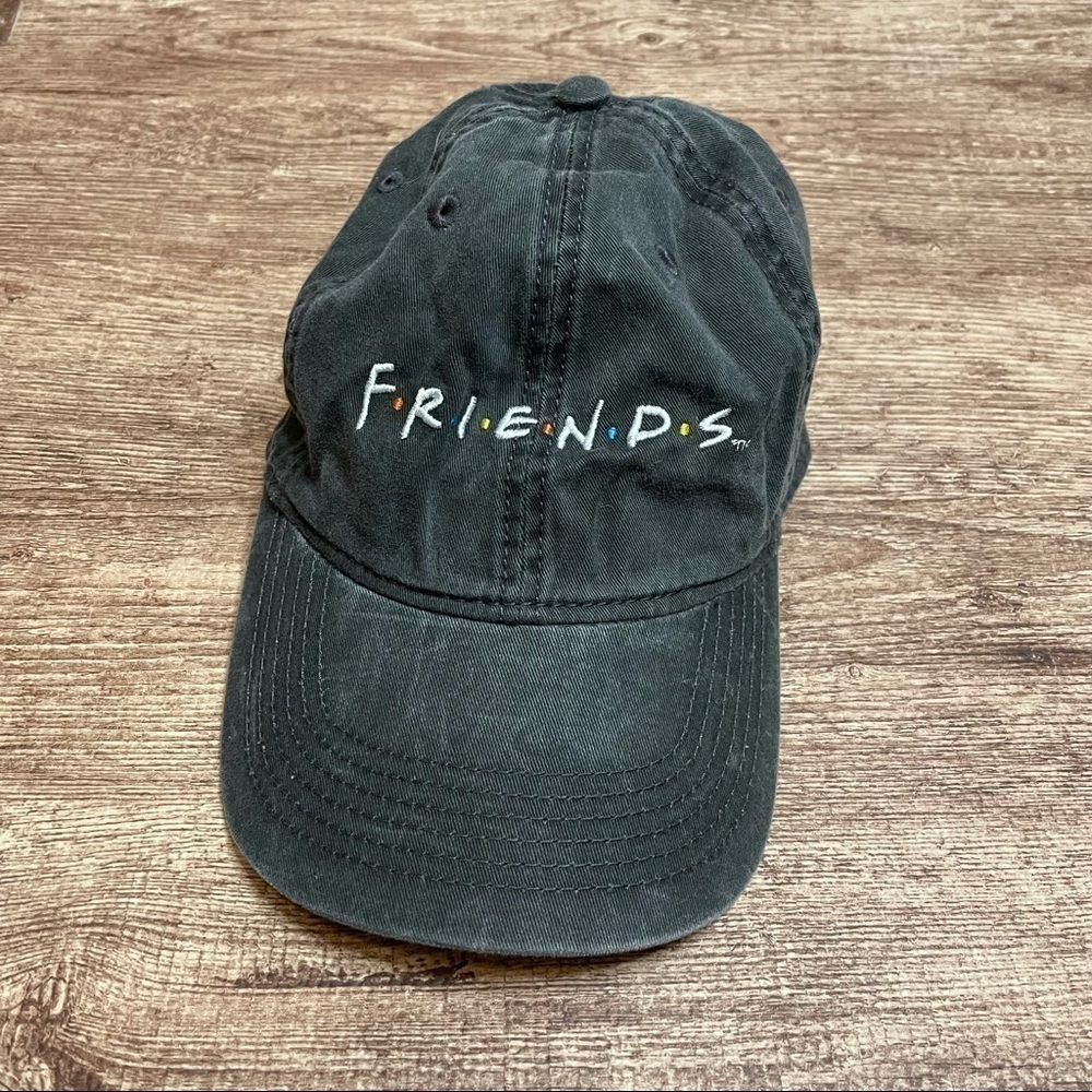 Friends Distressed Grey Baseball Cap